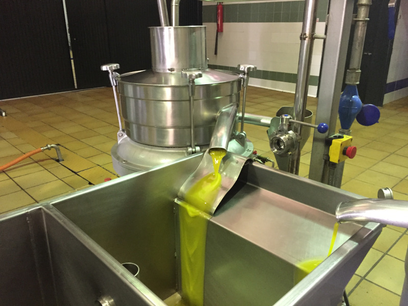 olive juice after decanting