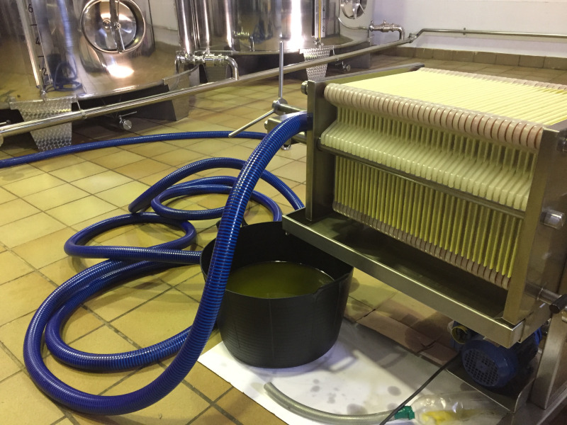 oil filtering before storing