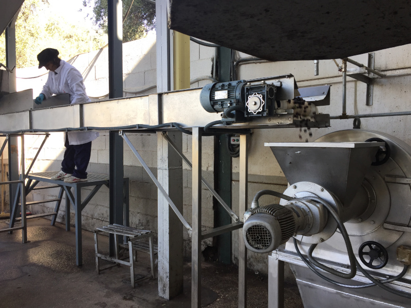 Visual inspection and crushing